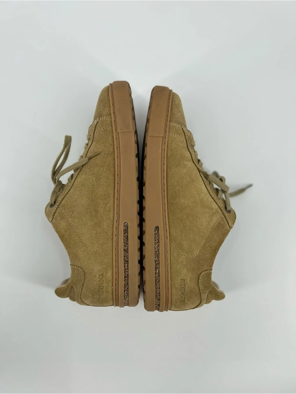 Birkenstock Bend Low Suede Sneakers Khaki Tan EU 41 US W10 M8